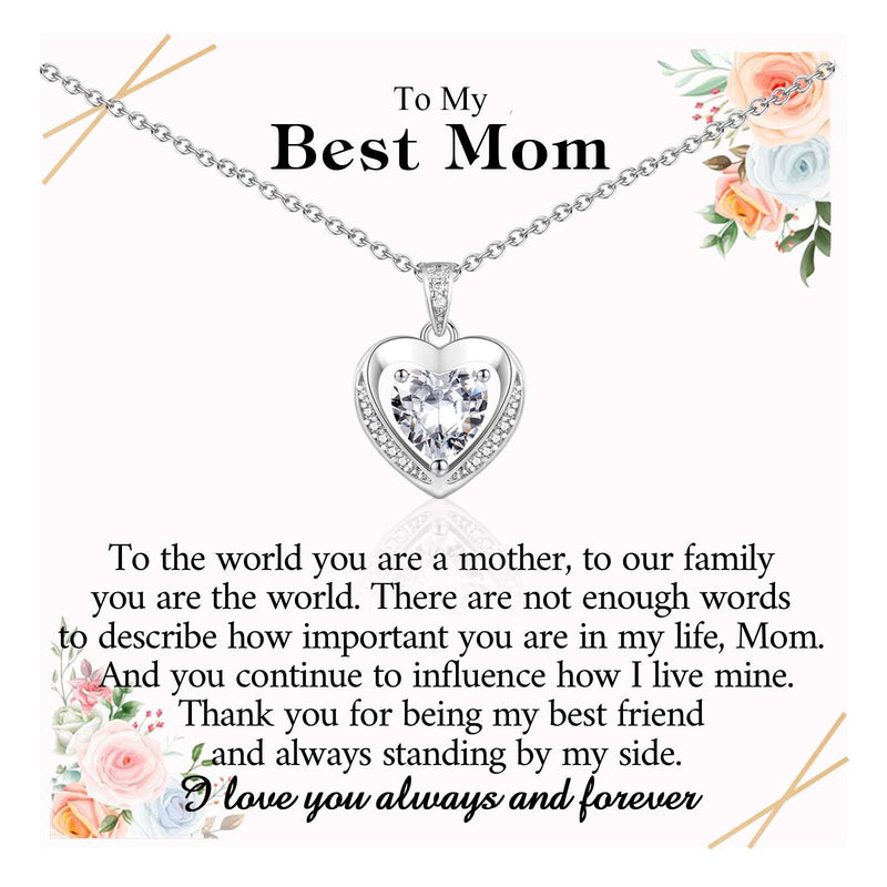 Mom's Love Heart Necklace