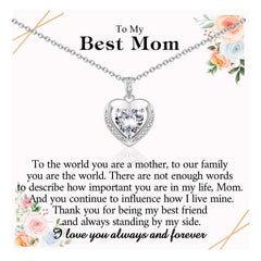 Mom's Love Heart Necklace